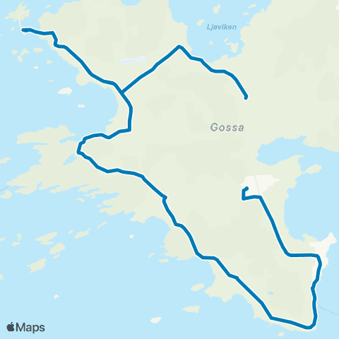 FRAM Skoleskyss Skolerute Aukra map