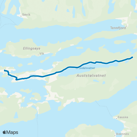 FRAM Skoleskyss Skolerute Ålesund Pakke 4 map