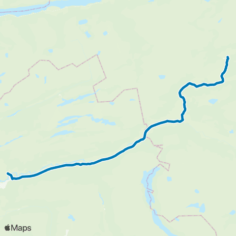 FRAM Skoleskyss Skoleruter Surnadal map