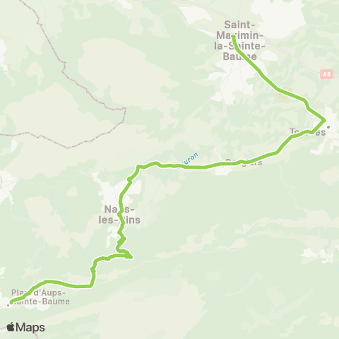 Mouv'enbus Plan-d'Aups-Ste-Baume - Nans-les-Pins - Rougiers - Tourves - St-Maximin-la-Ste-Baume map