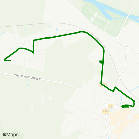 Mouvéo Épernay Gare rout. / Mardeuil Henri Martin map