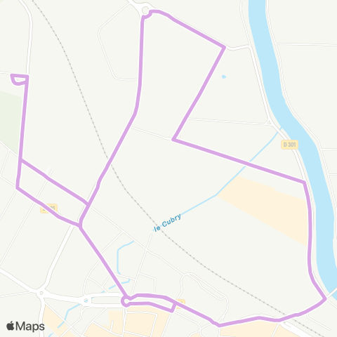 Mouvéo Épernay Gare rout. via Quai de la Marne map