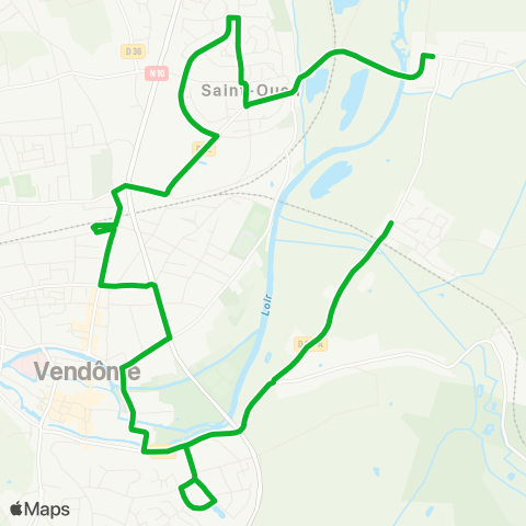 MOVE Bourg de Meslay - ZA des Grouets map