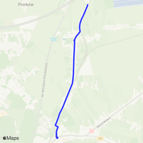 MPK Częstochowa Rząsawa - Wyczerpy Dolne map