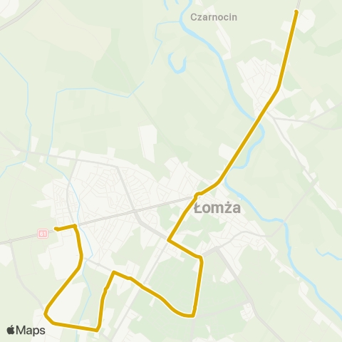 MPK Łomża  map