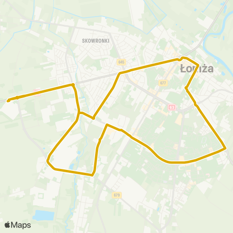 MPK Łomża  map