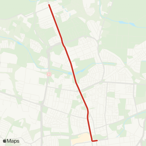 MPK Łódź Zgierska-Helenówek-pętla-undefined map