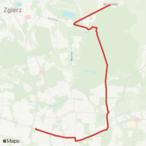 MPK Łódź  map