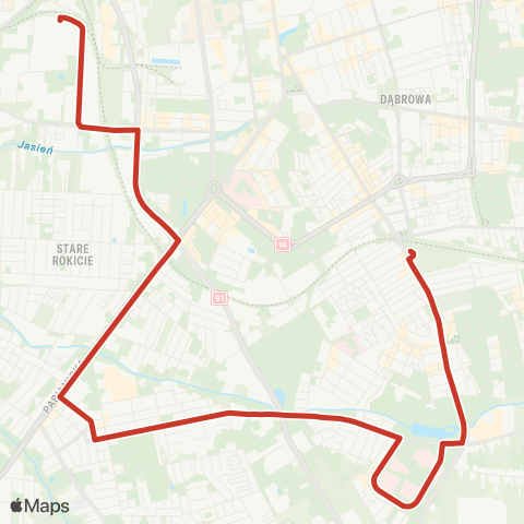 MPK Łódź  map
