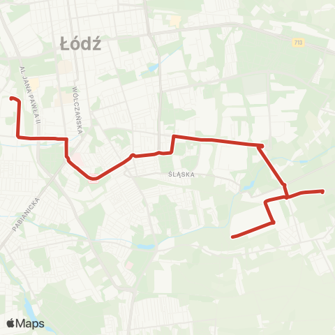 MPK Łódź  map