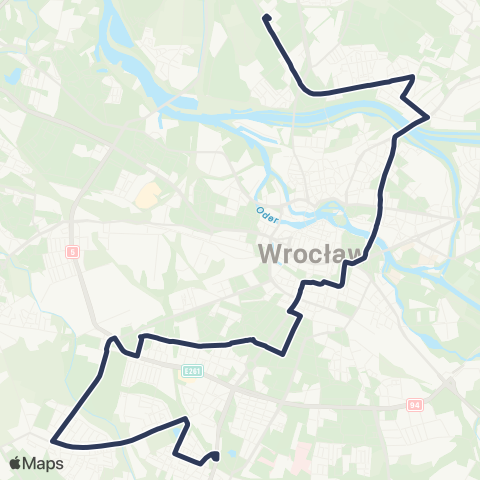 MPK Wrocław  map