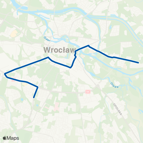 MPK Wrocław  map