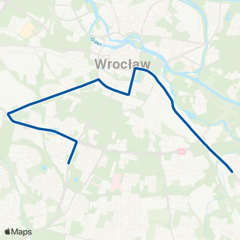 MPK Wrocław  map