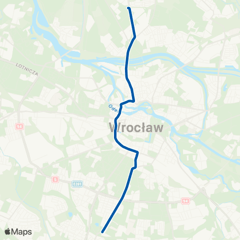 MPK Wrocław  map