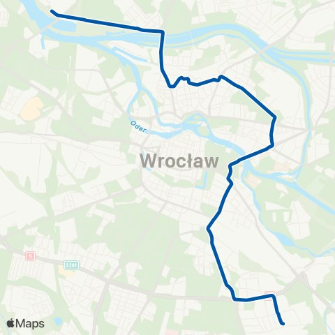 MPK Wrocław  map