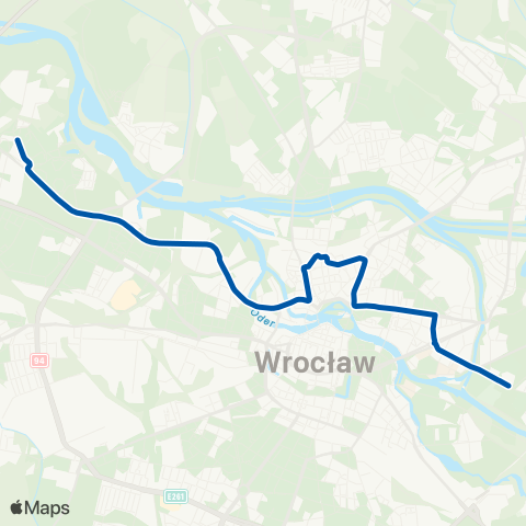 MPK Wrocław  map