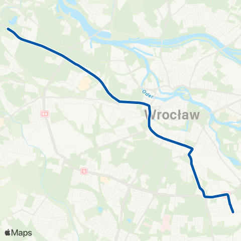 MPK Wrocław  map