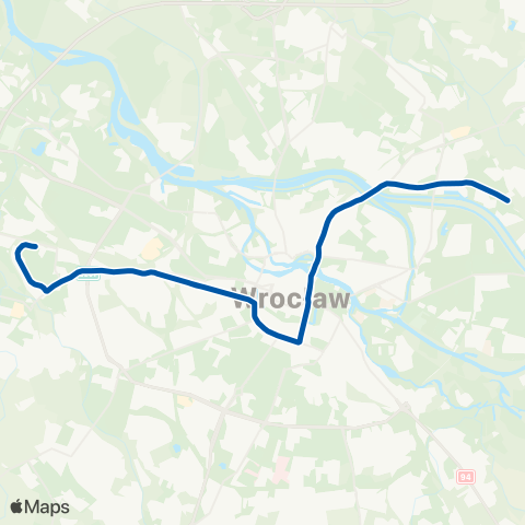 MPK Wrocław  map