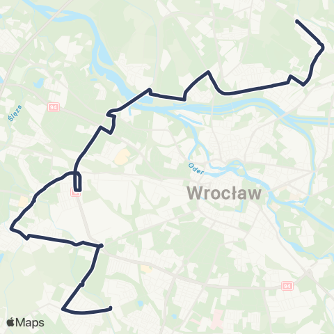 MPK Wrocław  map