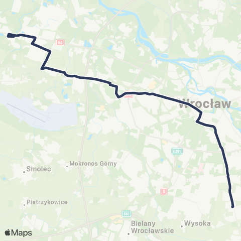 MPK Wrocław  map