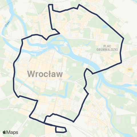 MPK Wrocław  map