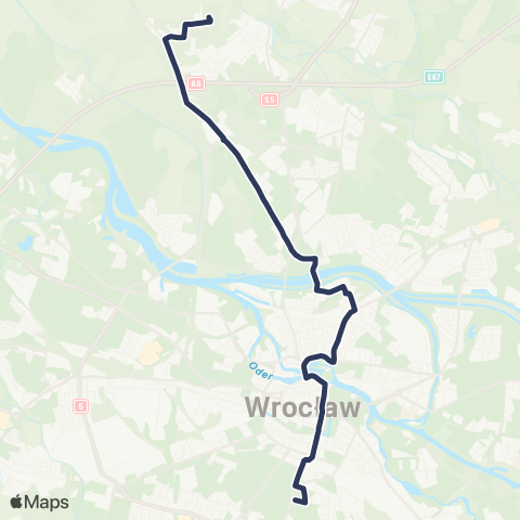 MPK Wrocław  map