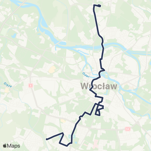 MPK Wrocław  map