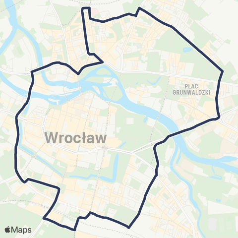 MPK Wrocław  map