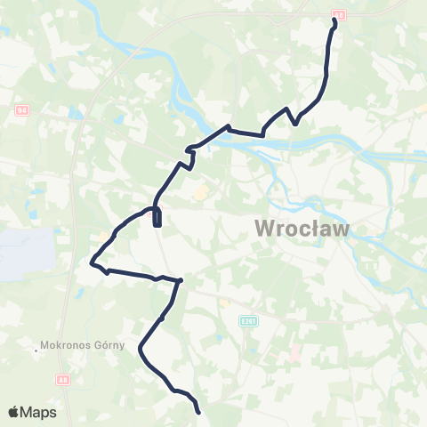 MPK Wrocław  map