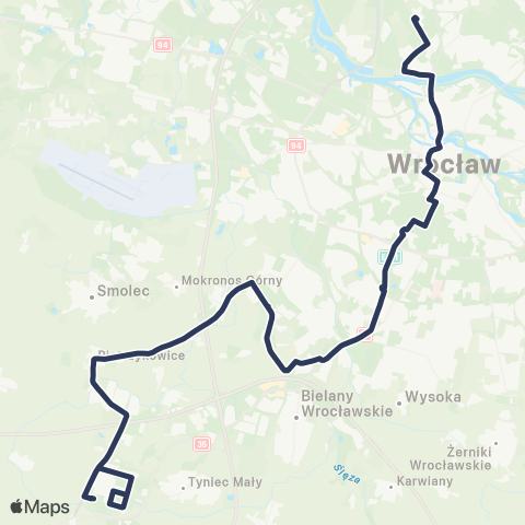 MPK Wrocław  map