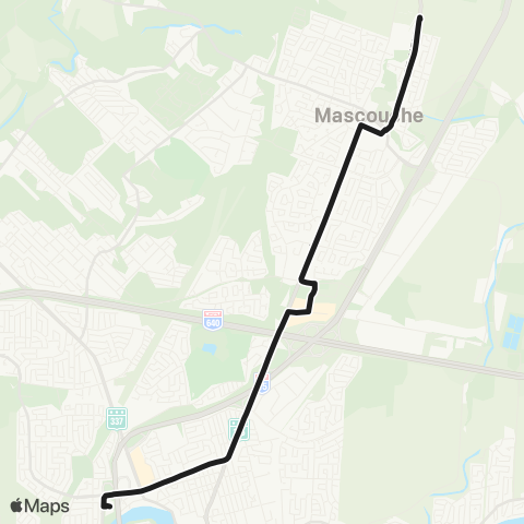 exo Terrebonne-Mascouche Terrebonne - Mascouche map