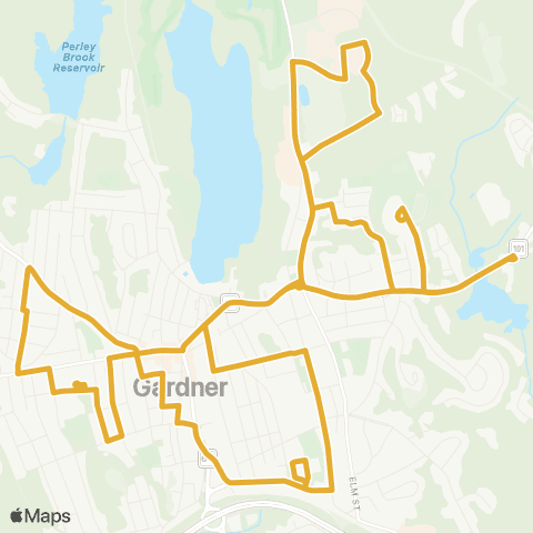 MART Gardner Route 2 map