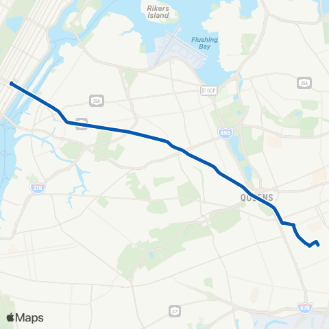 MTA Queens Queens Blvd. - East Midtown map