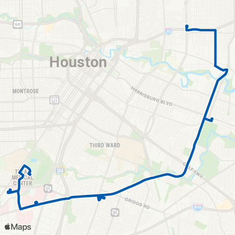 METRO Ost - Wayside map