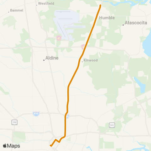 Park & Ride Townsen P&R map