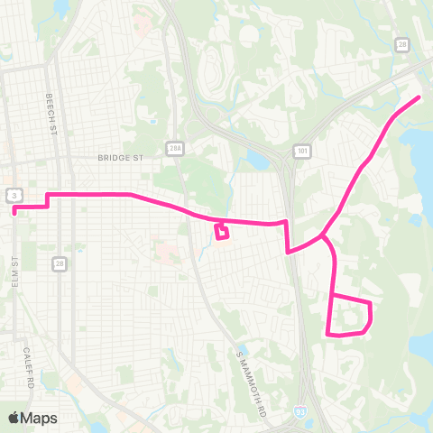 MTA Hanover St / East Industrial Park map