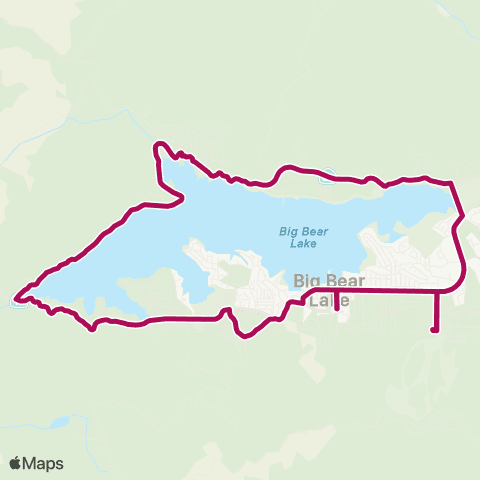Mountain Transit Trolley - Trails map