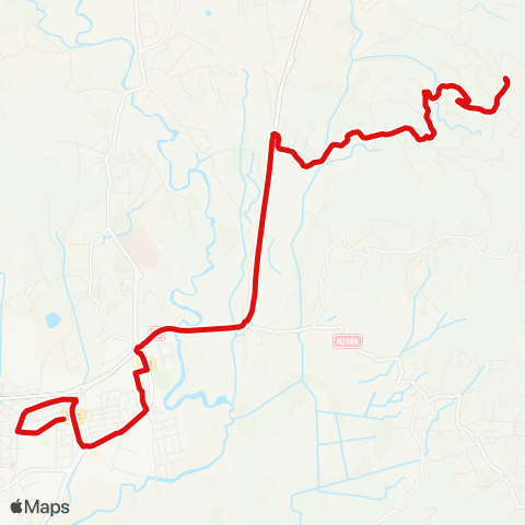 Martinique Transport - Zone Centre Duchesne Petit Manoir map