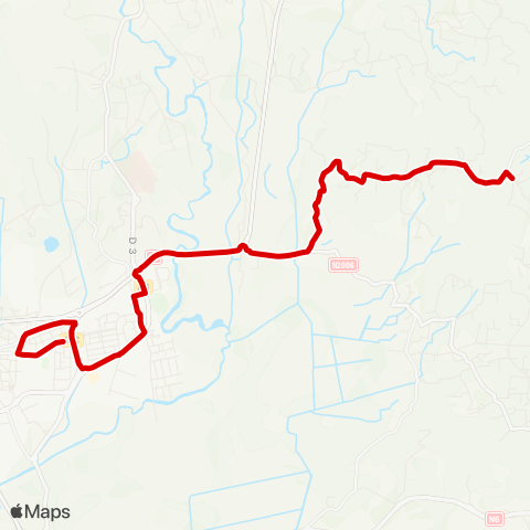 Martinique Transport - Zone Centre Fonds Nicolas Petit Manoir map