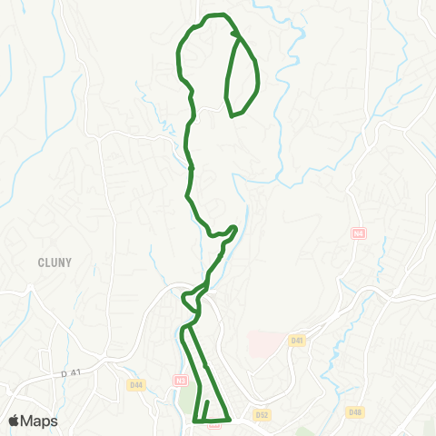 Martinique Transport - Zone Centre Godissard Aliker map