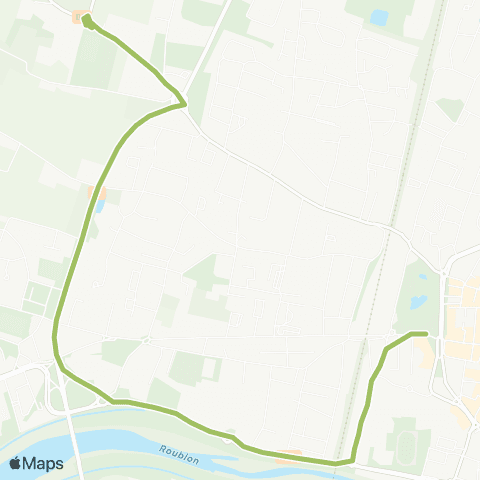 Montélibus De Gaulle - Sylva Campus map