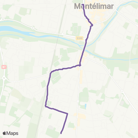 Montélibus Monod / EREA - de Gaulle map