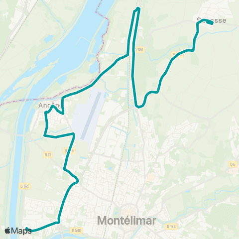 Montélibus Europa - Savasse map