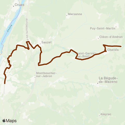 Montélibus De Gaulle - Manas map