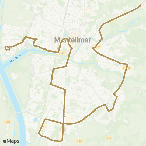 Montélibus Pracomtal - Gendarmerie / Hôpital map