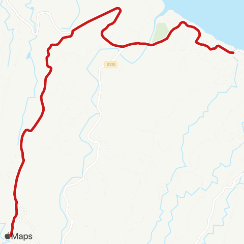 Martinique Transport - Zone Nord Morne Savon Macédoine map