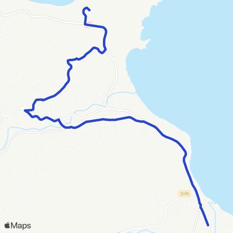 Martinique Transport - Zone Nord Sainte Marie - Lycée Nord Atlantique map