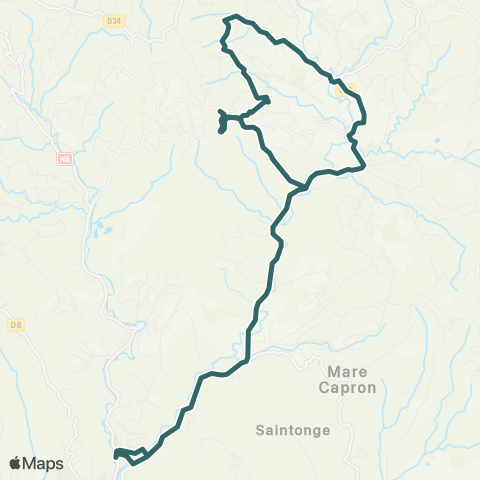 Martinique Transport - Zone Sud 12 map