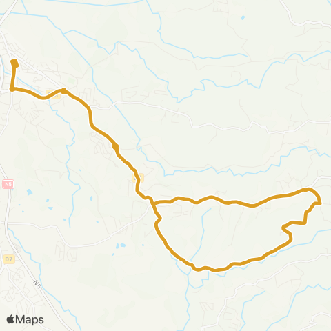 Martinique Transport - Zone Sud 18 map