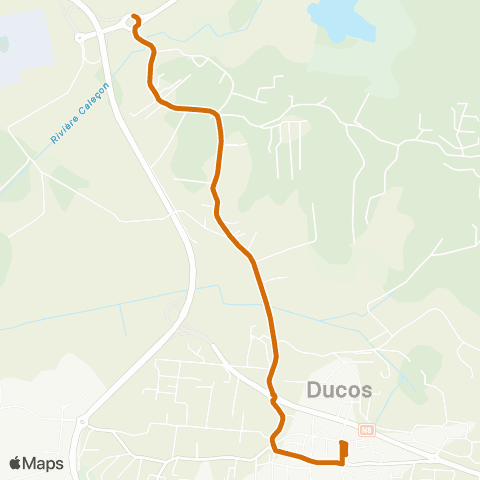 Martinique Transport - Zone Sud Nav 1 map